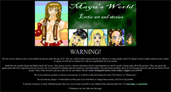 Desktop Screenshot of mayusworld.vanjas-world.com